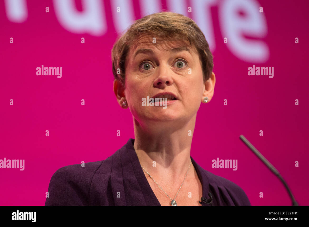 Yvette Cooper-Shadow Home Secretary-MP für Normanton und Pontefract Stockfoto