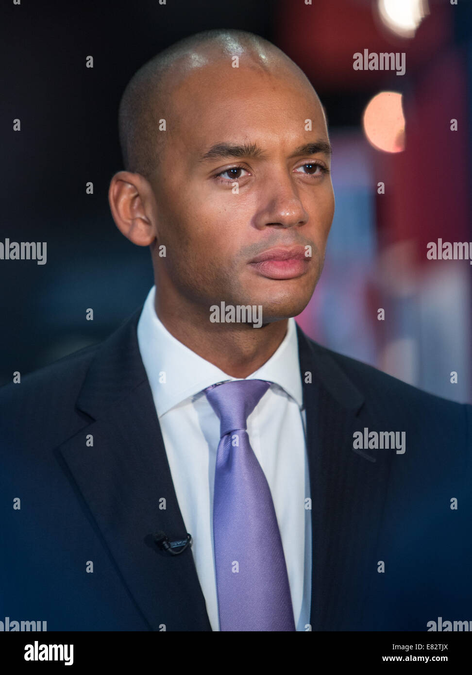 Chuka Umunna MP und Schatten-Wirtschaftsminister Stockfoto