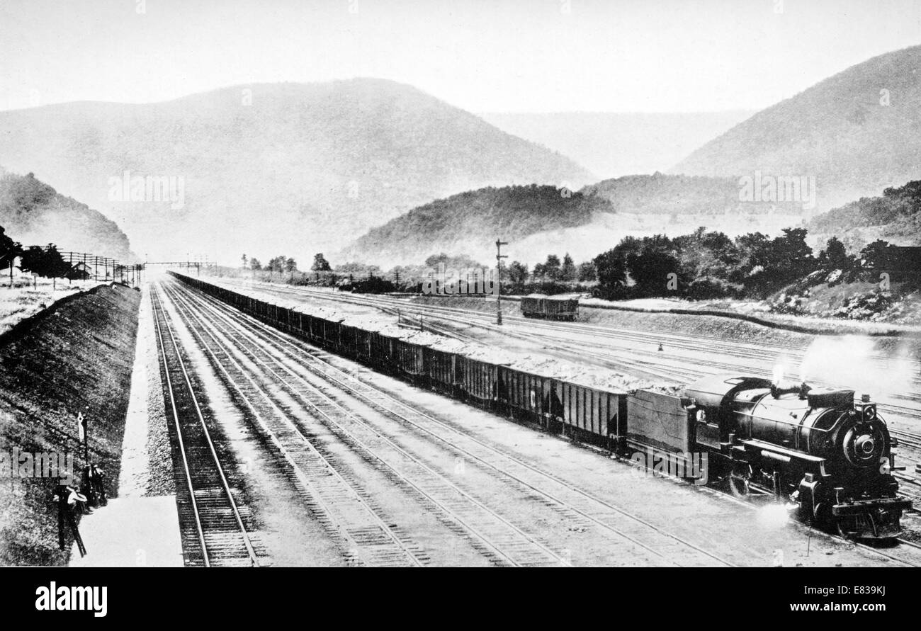 Pennsylvania Riesen aufnehmen ca. 1920 am längsten schwerste am weitesten Stockfoto
