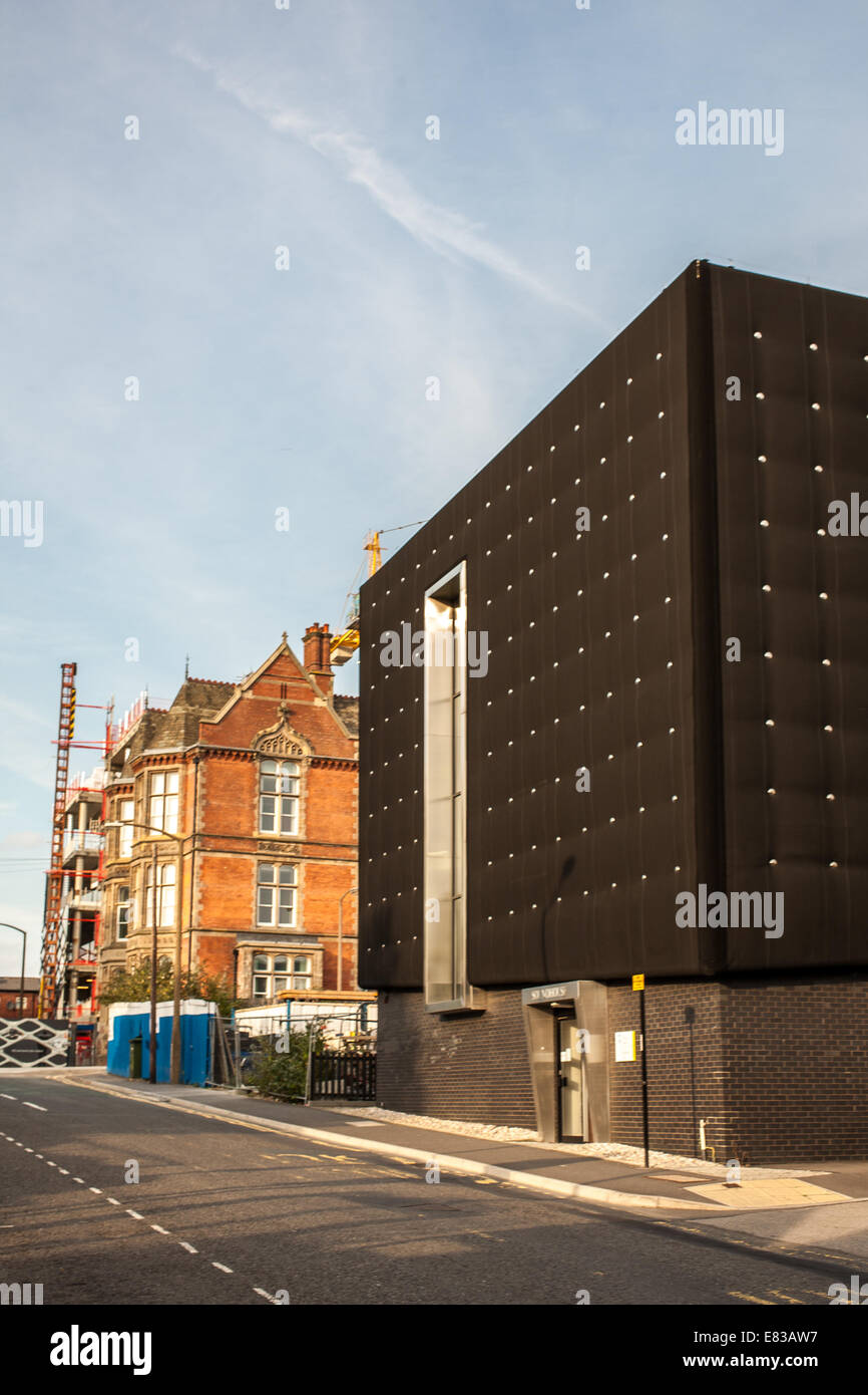 Die Soundhouse bei University of Sheffield, UK erste Kautschuk-plattiert State-of-the-Art Musik Praxis und Studio in Sheffield Stockfoto