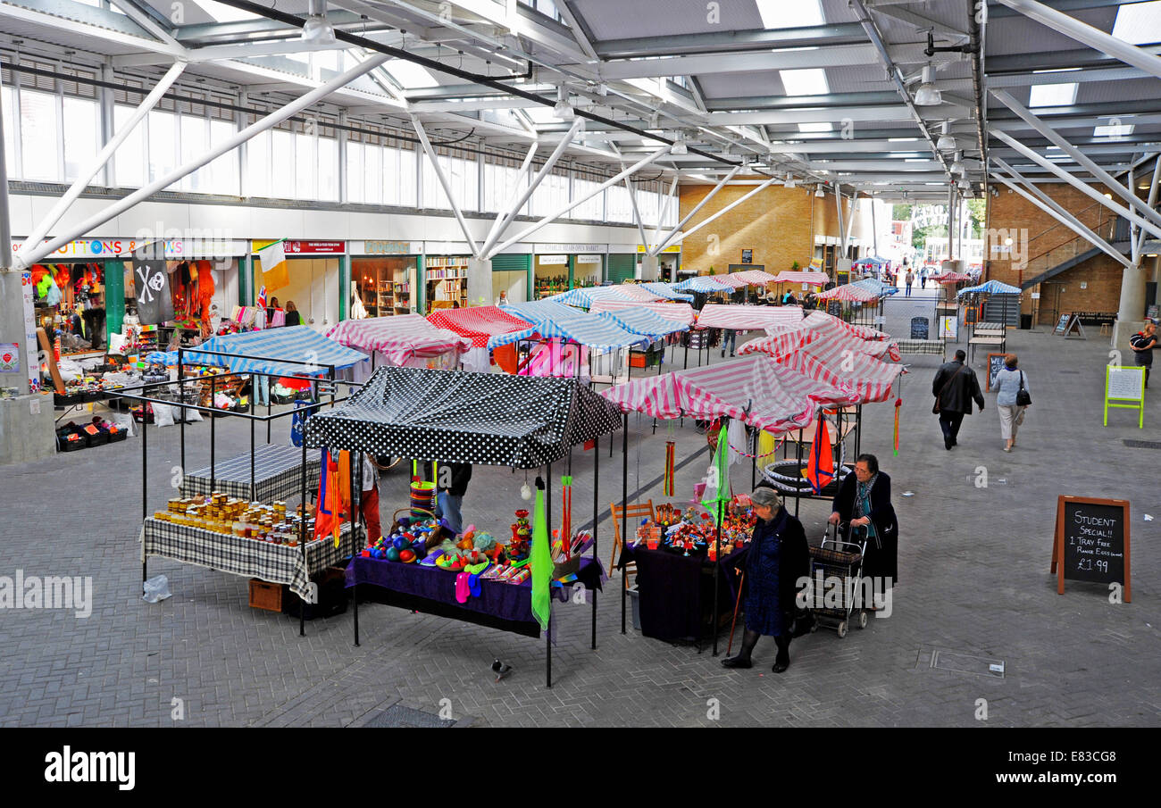 Open Market Brighton innen Großbritannien Stockfoto