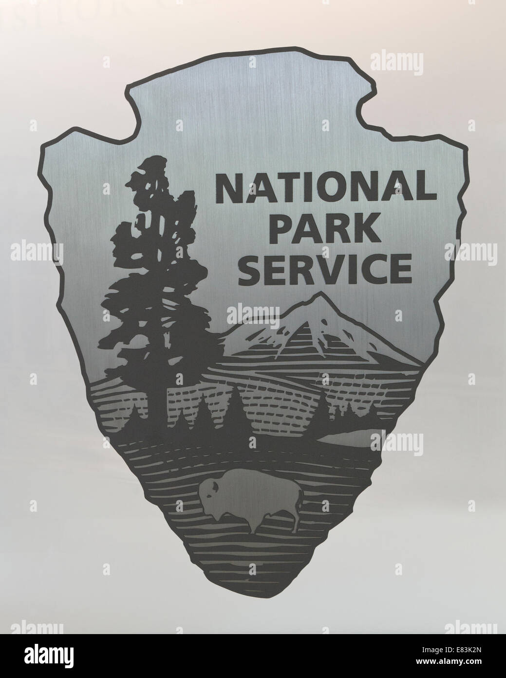 US National Park Service Logo - USA Stockfotografie - Alamy