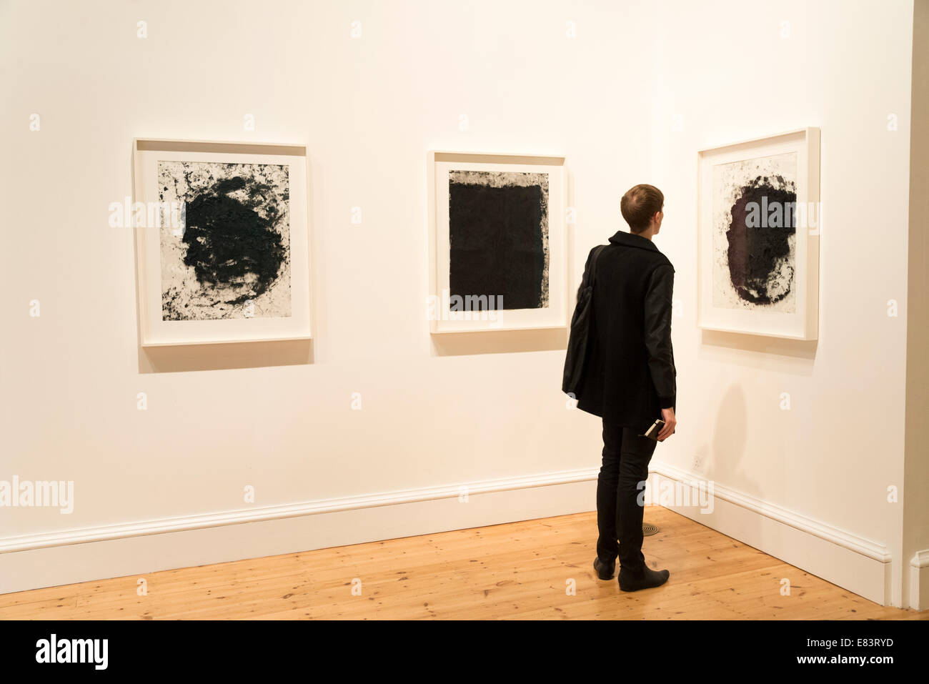 Moderne Kunst von Richard Serra in der Courtauld Gallery, London, England, UK Stockfoto