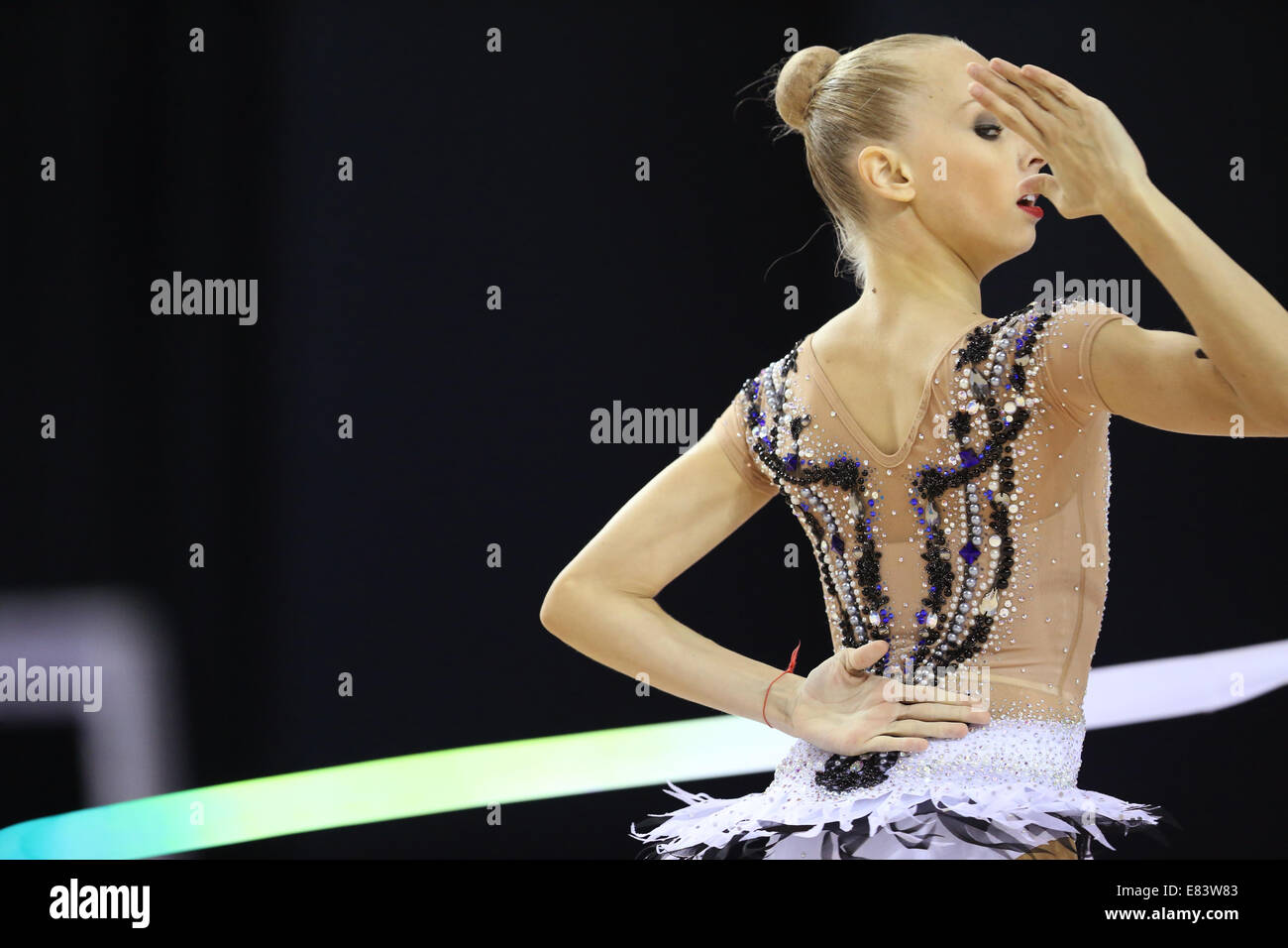 Weltmeisterschaften der rhythmischen sportgymnastik Fotos und
