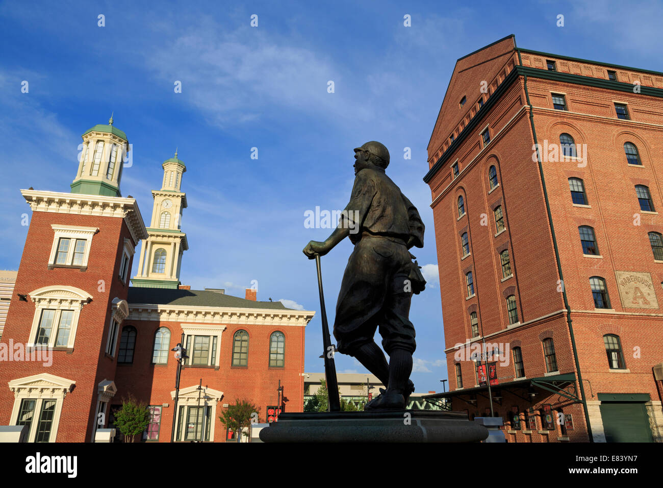 Sport-Legenden-Museum, Camden Yards, Baltimore, Maryland, USA Stockfoto