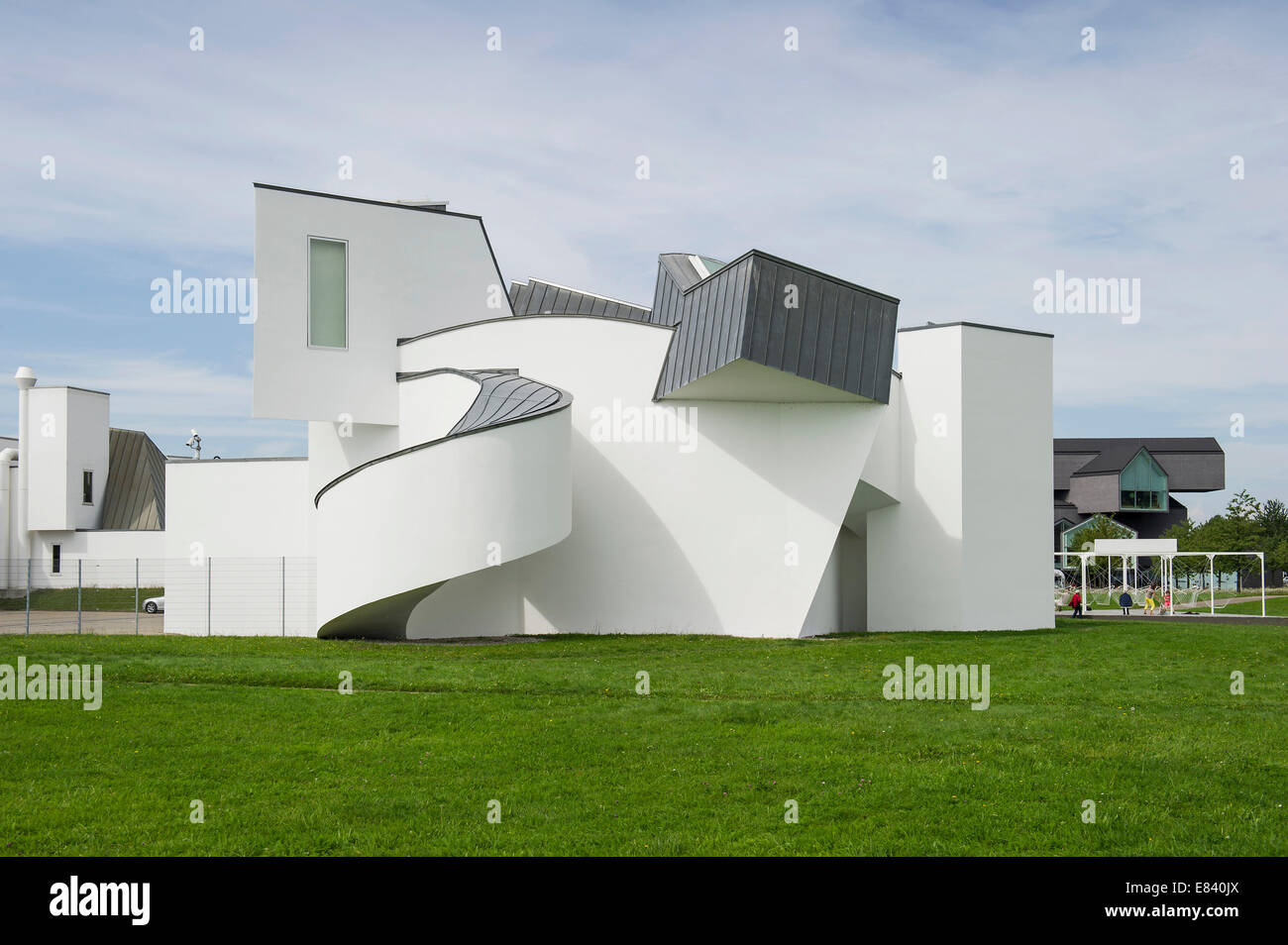 Vitra Design Museum, vom Architekten Gehry, Firma Architektur Park von Vitra, Weil am Rhein, Baden-Württemberg, Deutschland Stockfoto