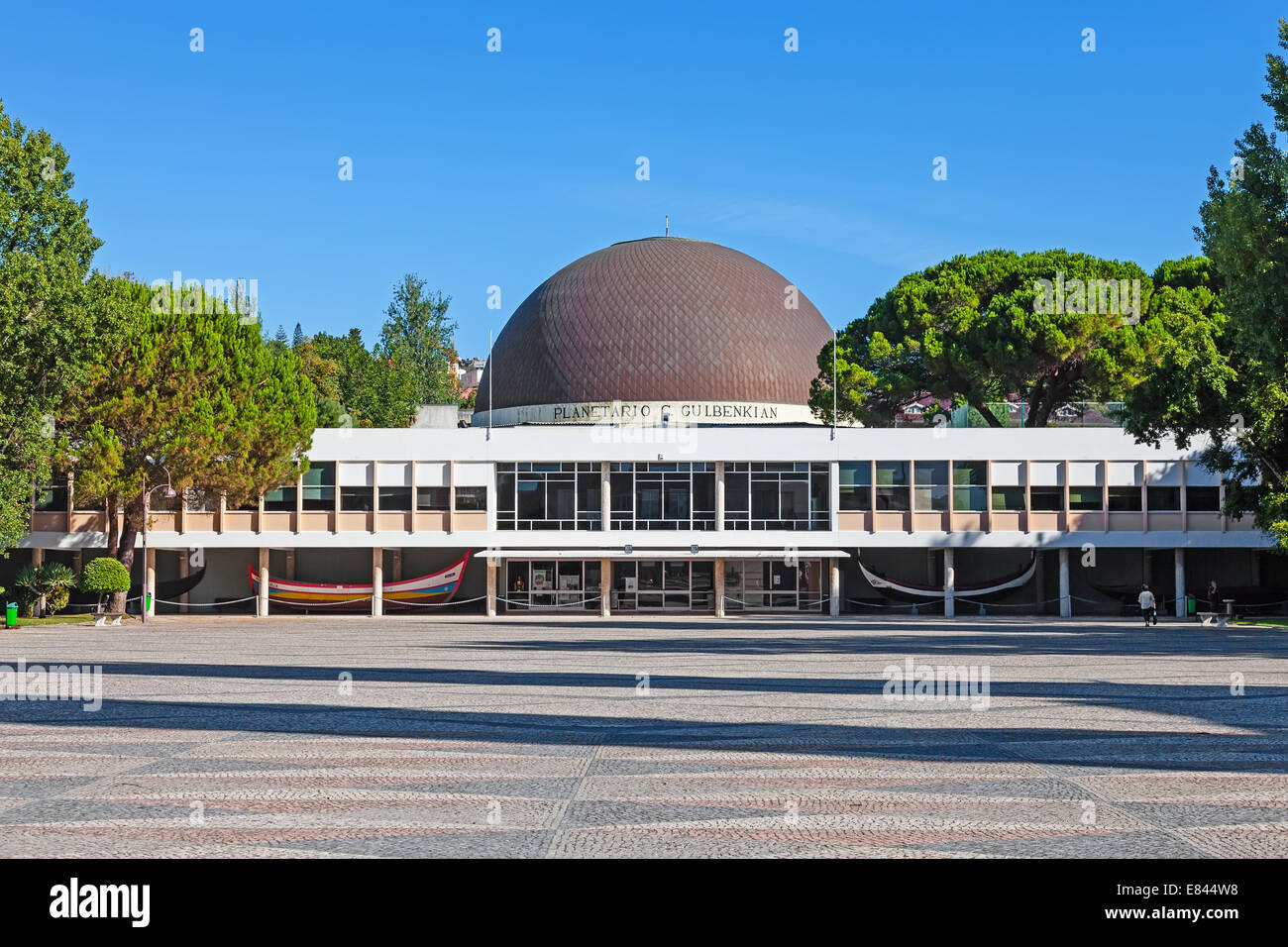 Planetarium Calouste Gulbenkian in Belém, Lissabon, Portugal. Stockfoto