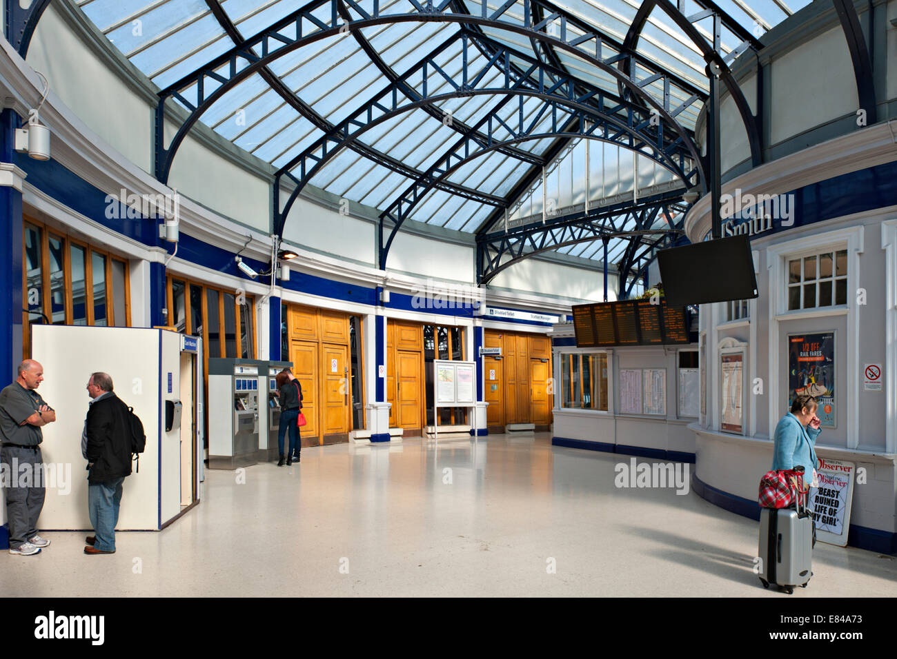 Stirling Railway Station, Stirling, Schottland, UK Stockfoto