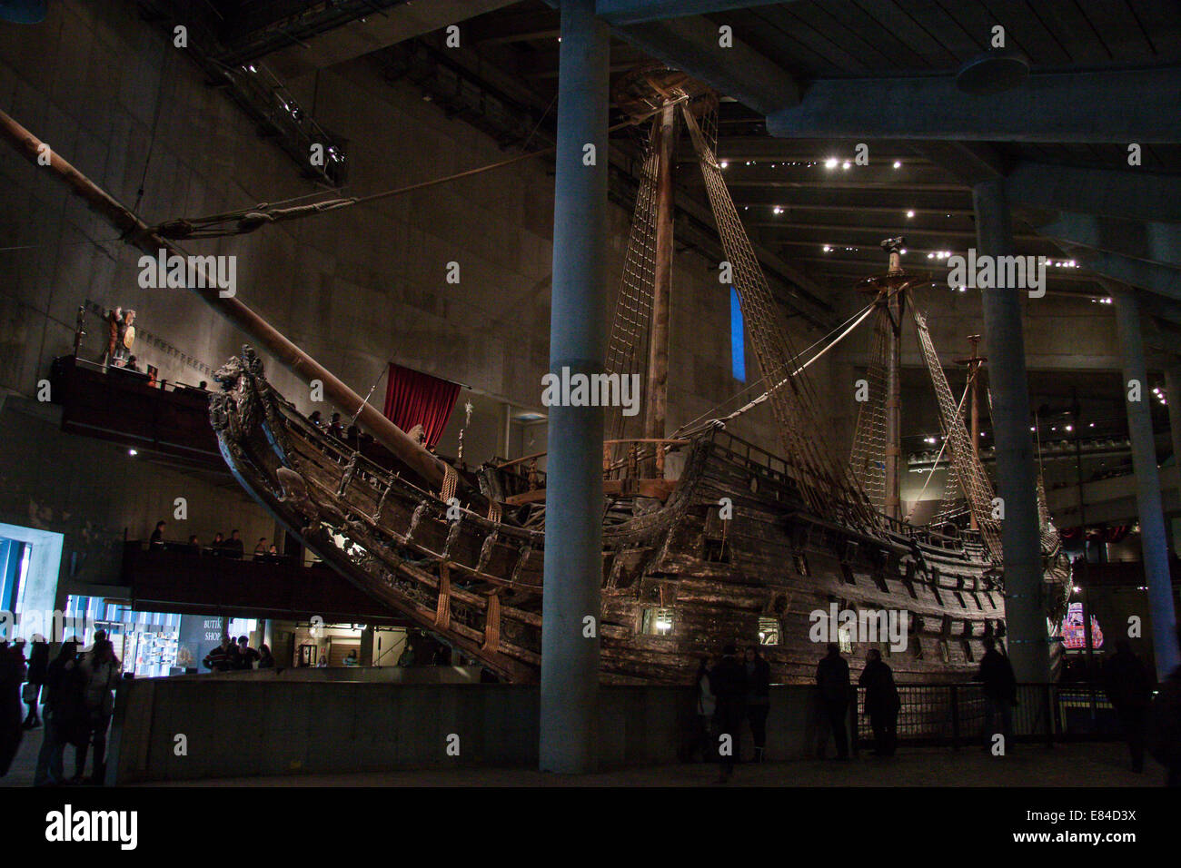 Wasa, Schifffahrtsmuseum, Schiff Stockfoto