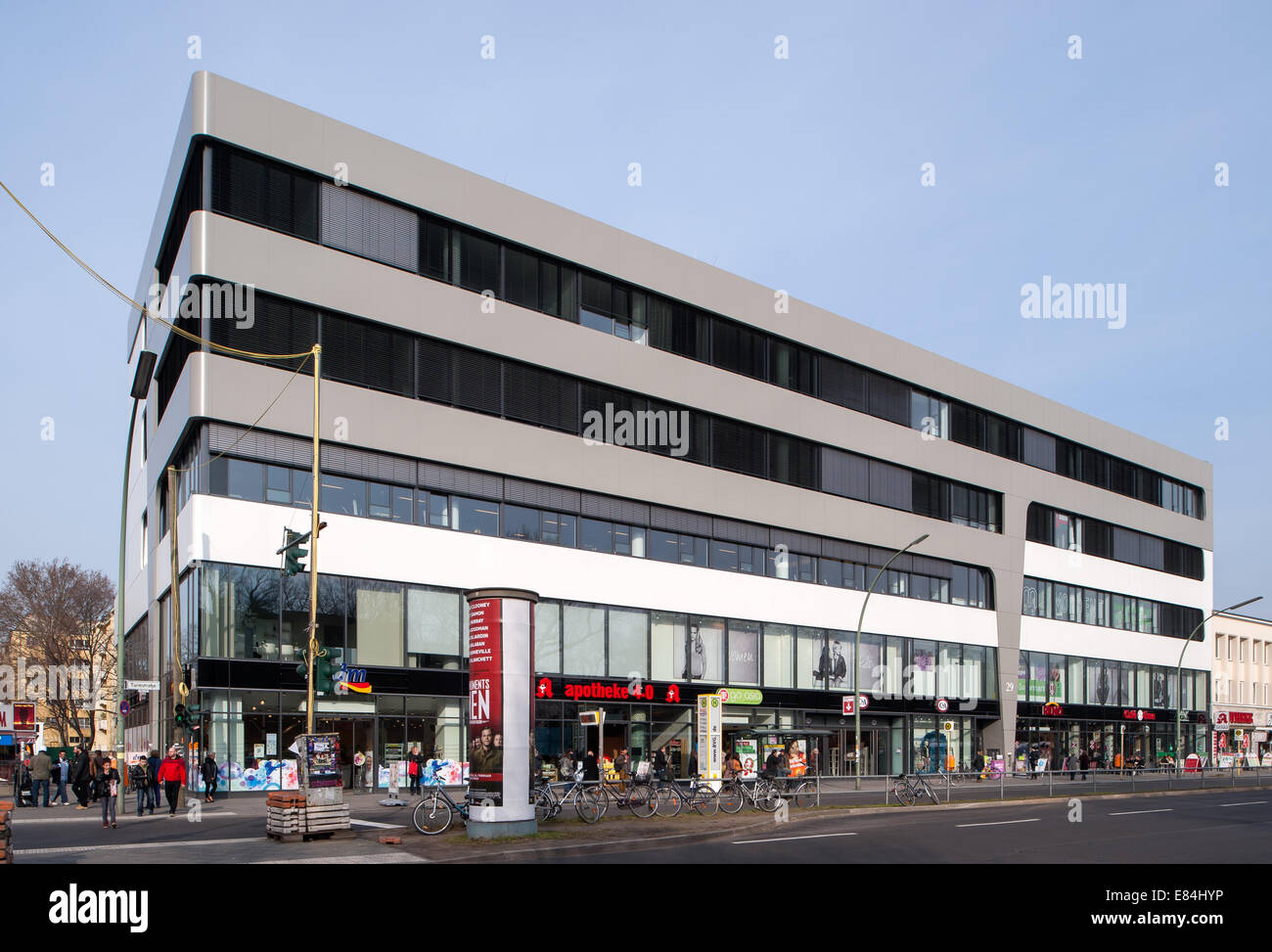 Berlin, Deutschland, ehemalige Hertie-Kaufhaus nach Umbau Stockfoto