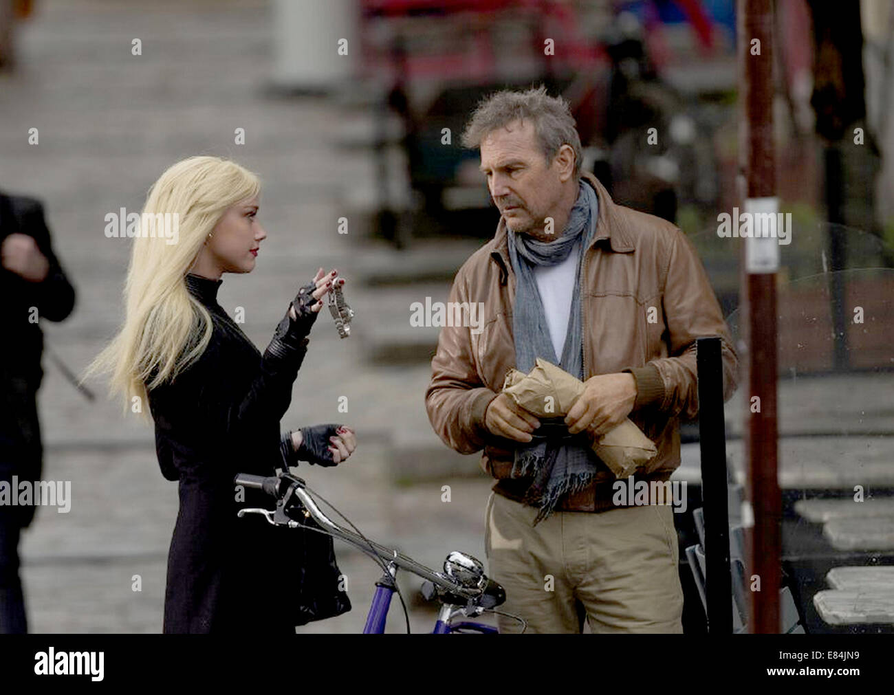 3 Tage bis zu töten 2014 £DTK Inc Film mit Amber Heard und Kevin Costner Stockfoto