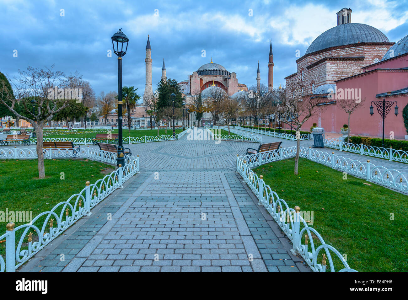 Kirche Hagia Sofia in Istanbul, Konstantinopel, Türkei Stockfoto