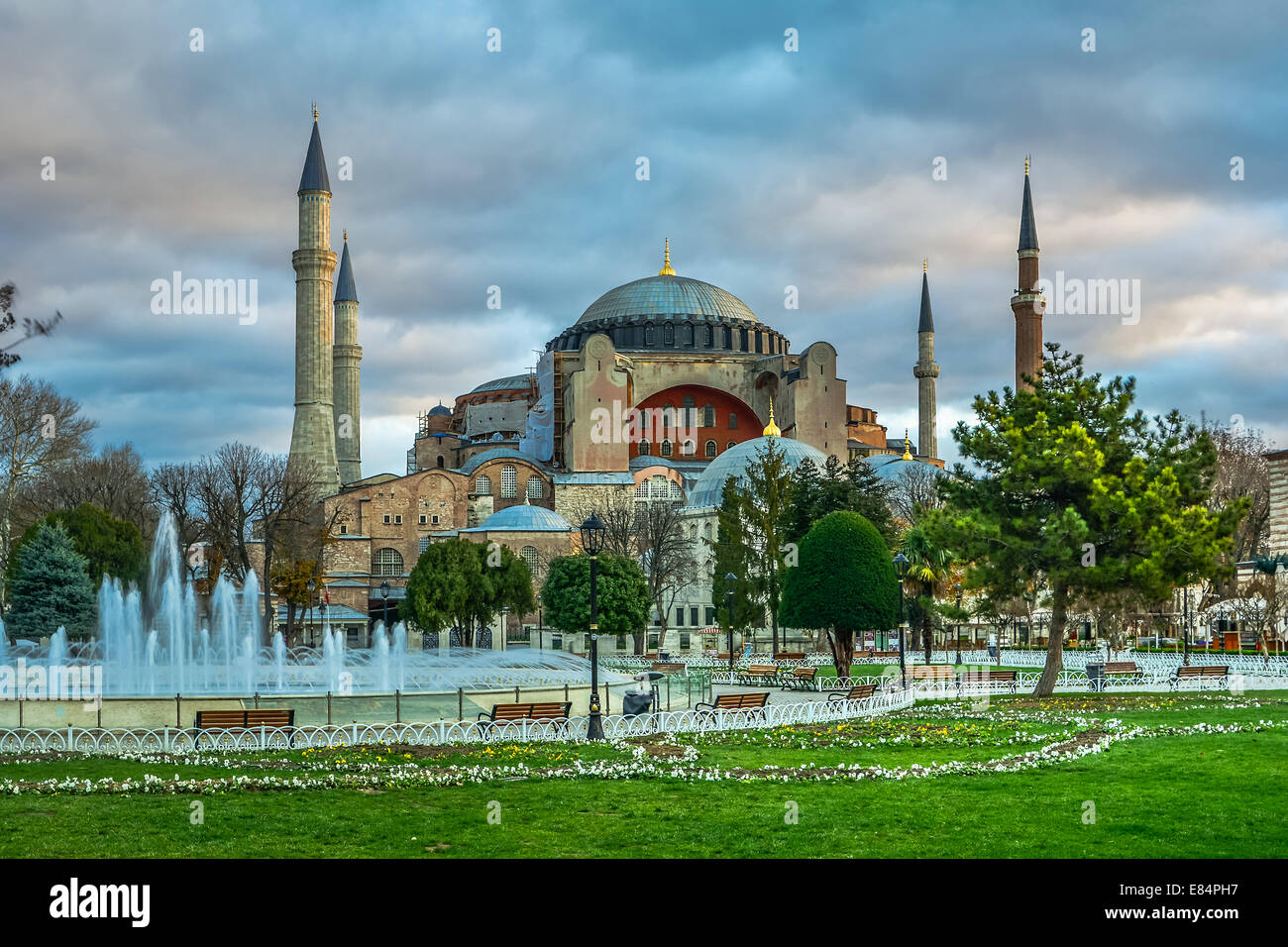 Kirche Hagia Sofia in Istanbul, Konstantinopel, Türkei Stockfoto