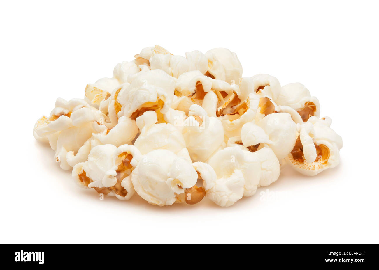 Popcorn, isoliert Stockfoto