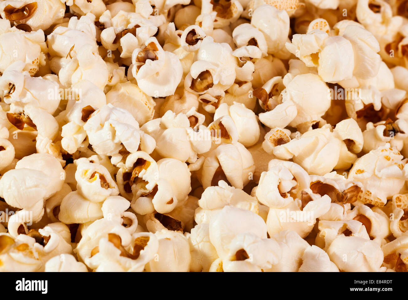 Popcorn-closeup Stockfoto