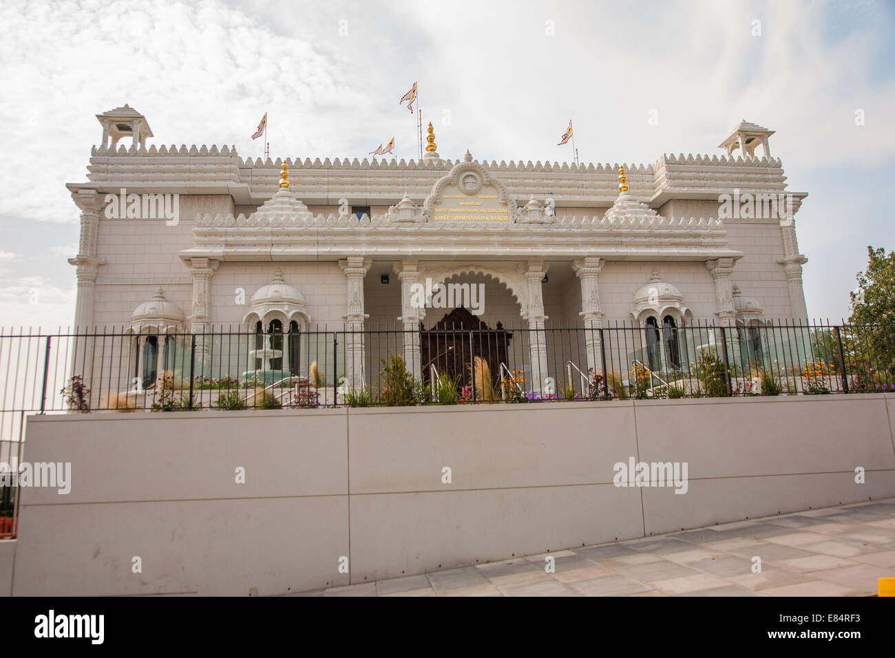 Shree Swaminarayan Mandir in Kingsbury, London, Vereinigtes Königreich Stockfoto