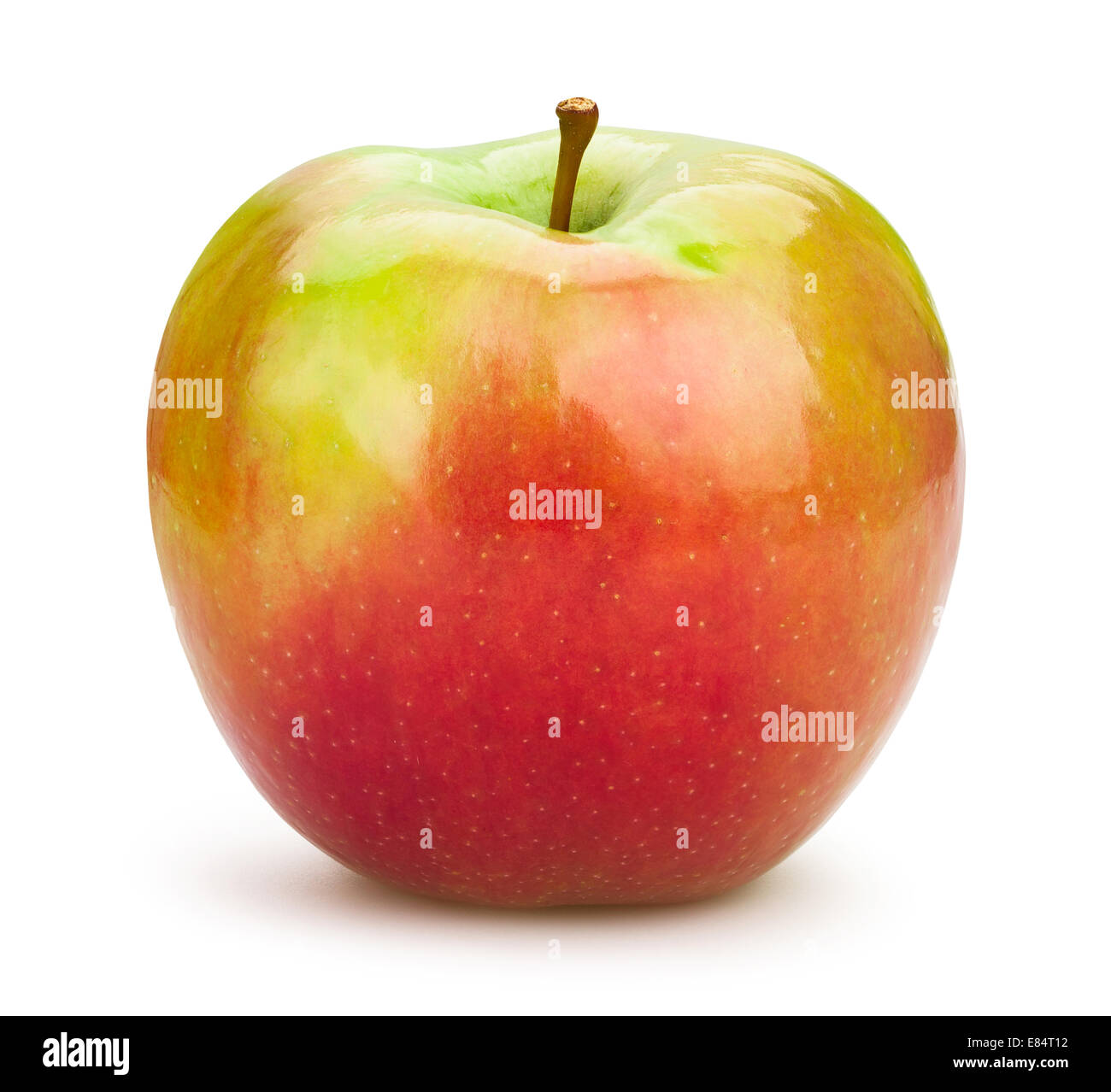 Apfel isoliert Stockfoto