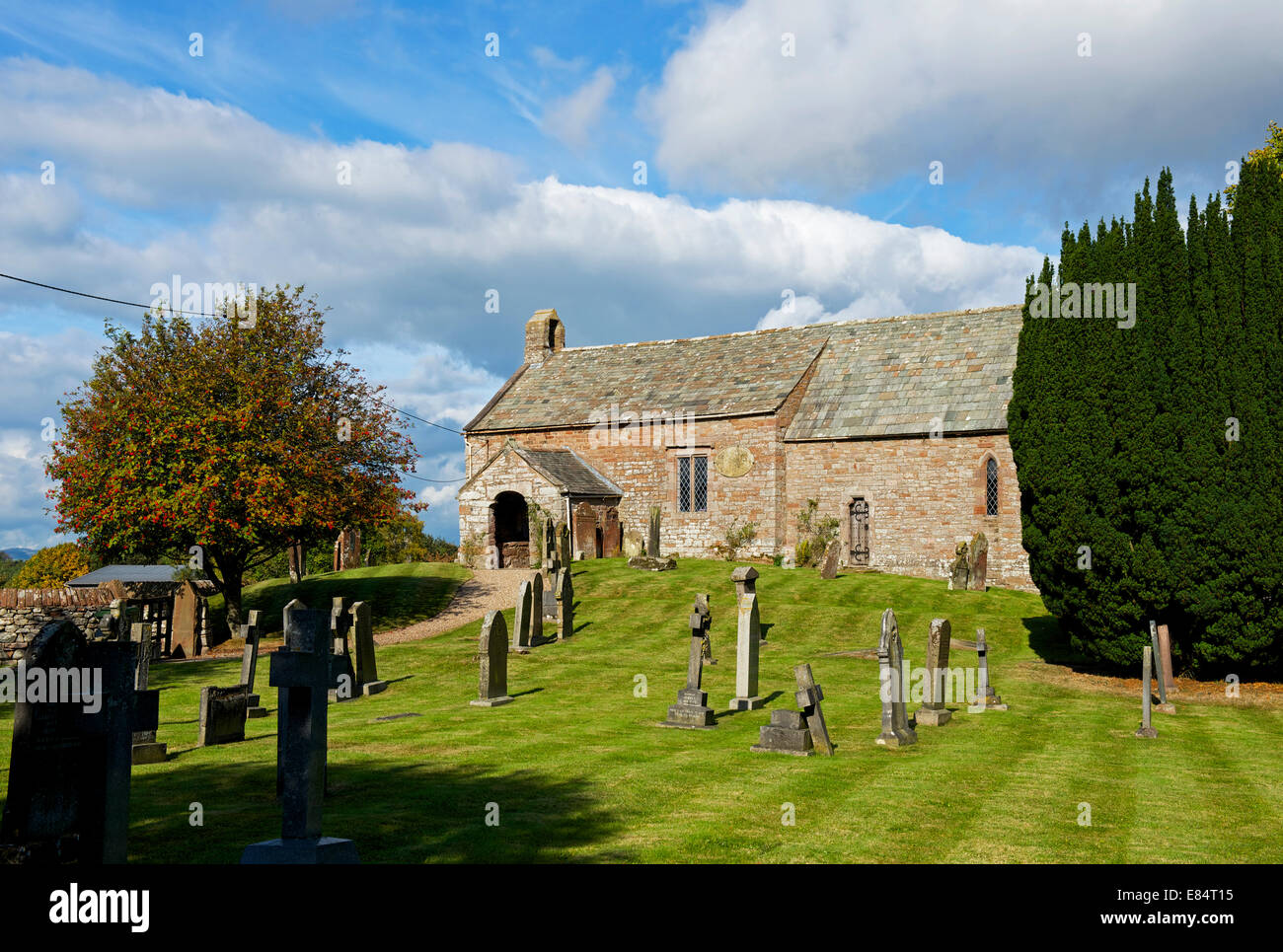 St. Cuthbert Kirche, Clifton, Cumbria, England UK Stockfoto