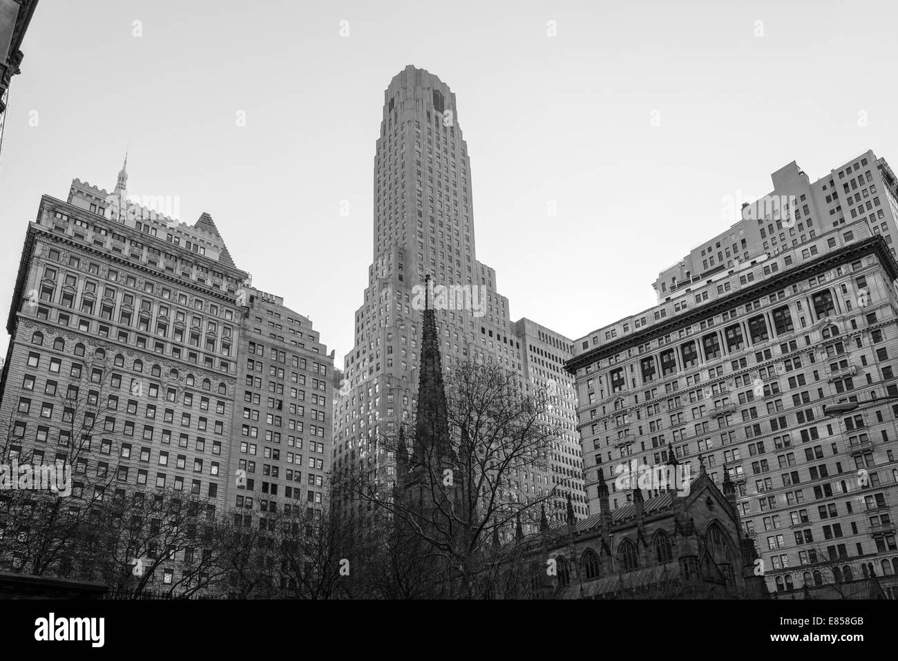 Dreifaltigkeitskirche, Manhattan, New York City, New York, USA Stockfoto