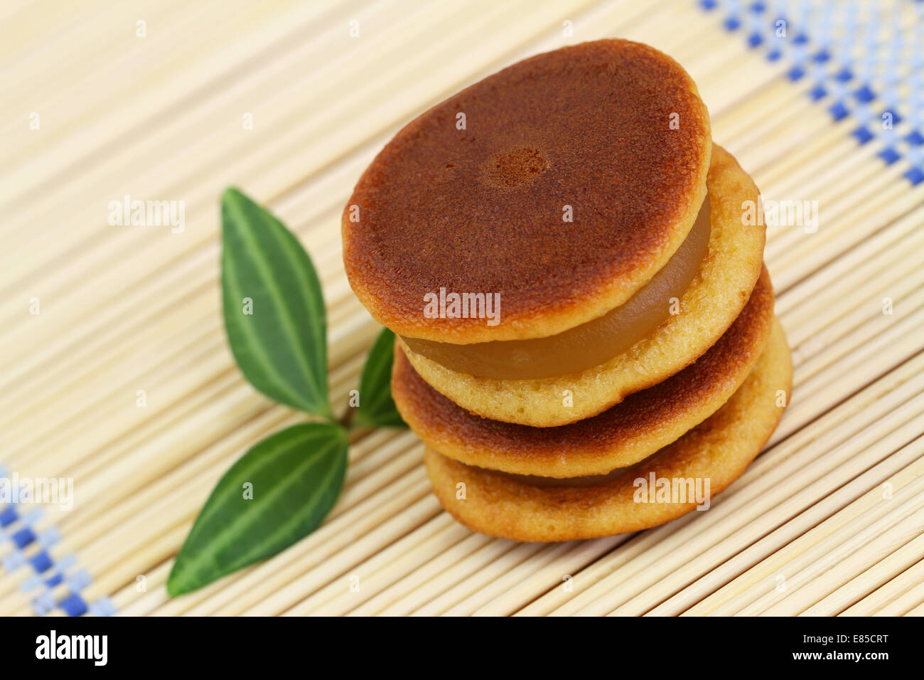 Japanische Cookies "Kuri Dora" Stockfoto