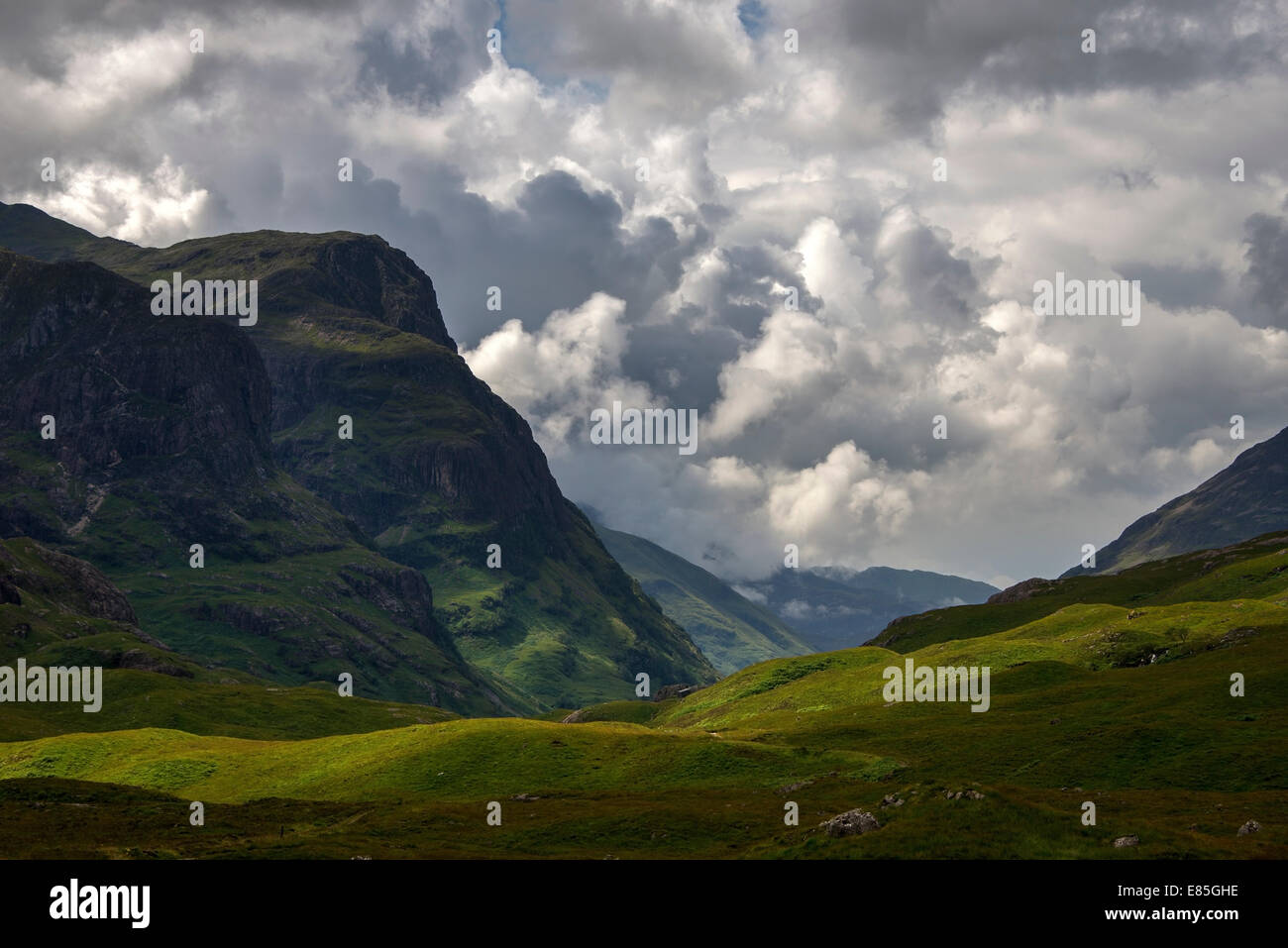 Drei Schwestern von Glencoe, Highlands, Schottland Stockfoto