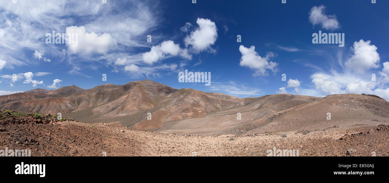 In den Bergen von Ajaches auf Lanzarote Stockfoto