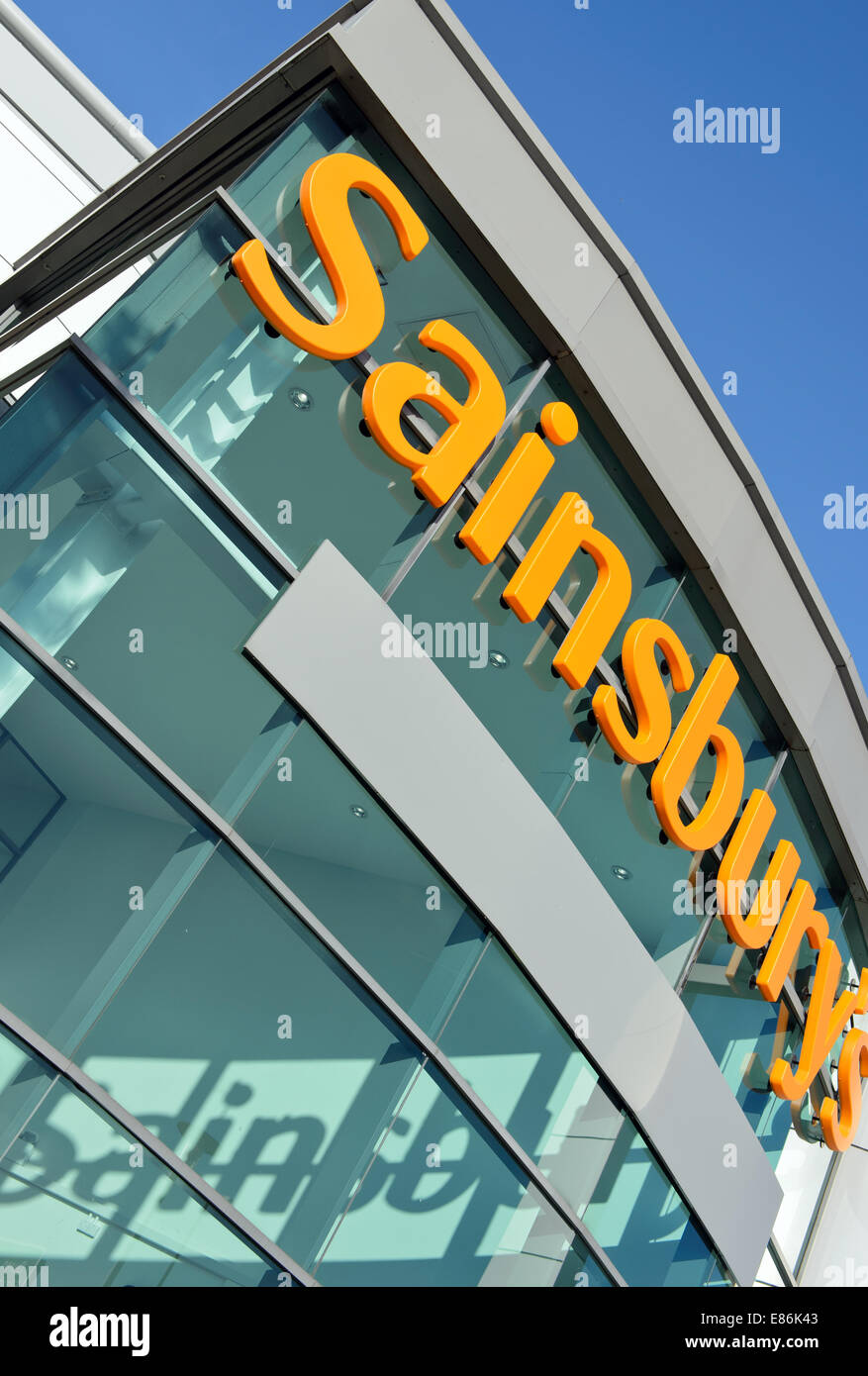 Sainsbury Supermarkt Supermarkt in Northfield, Birmingham, West Midlands. Stockfoto