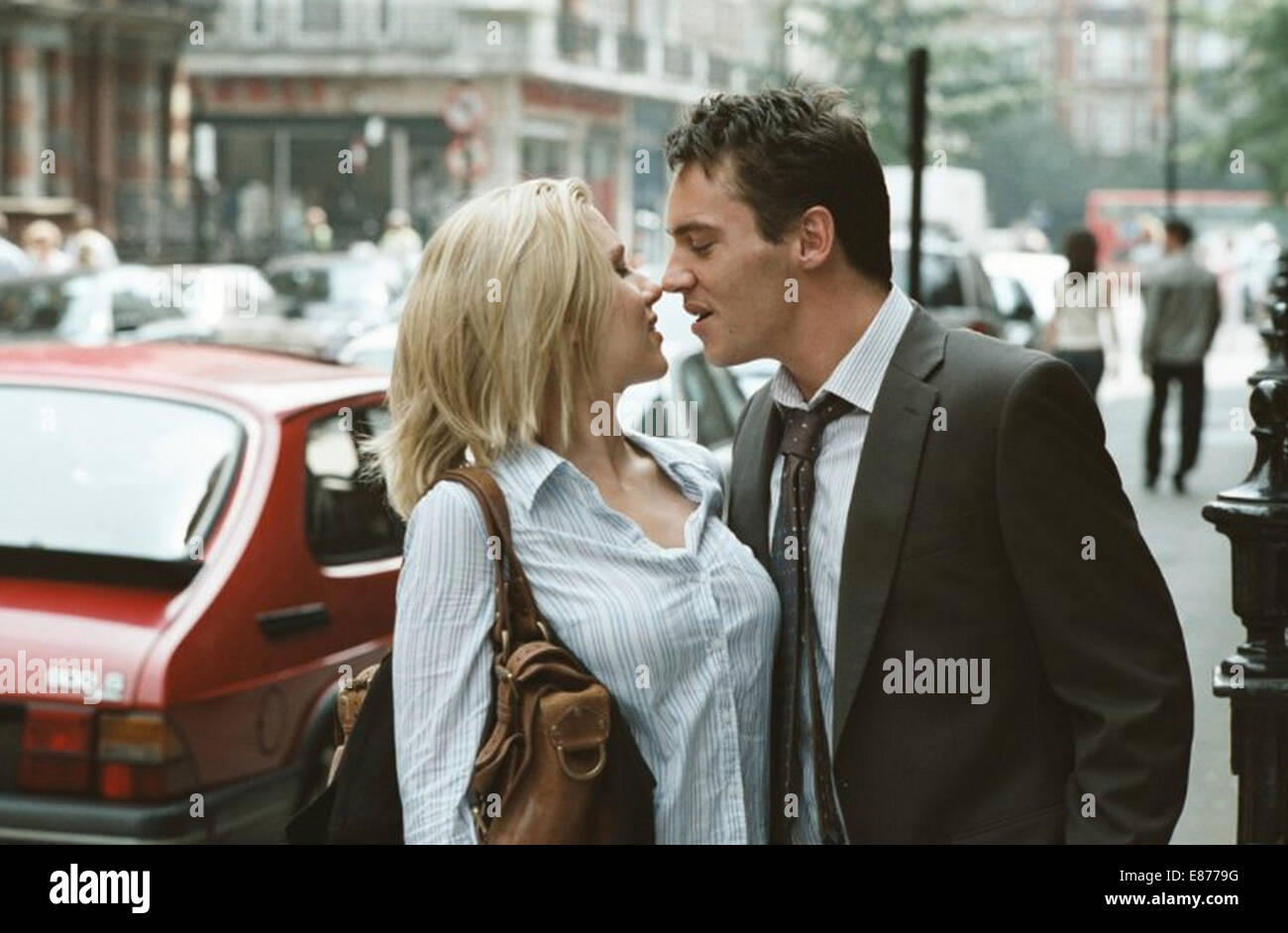 MATCH POINT 2005 DreamWorks-Film mit Scarlett Johansson und Jonathan Rhys Meyers Stockfoto