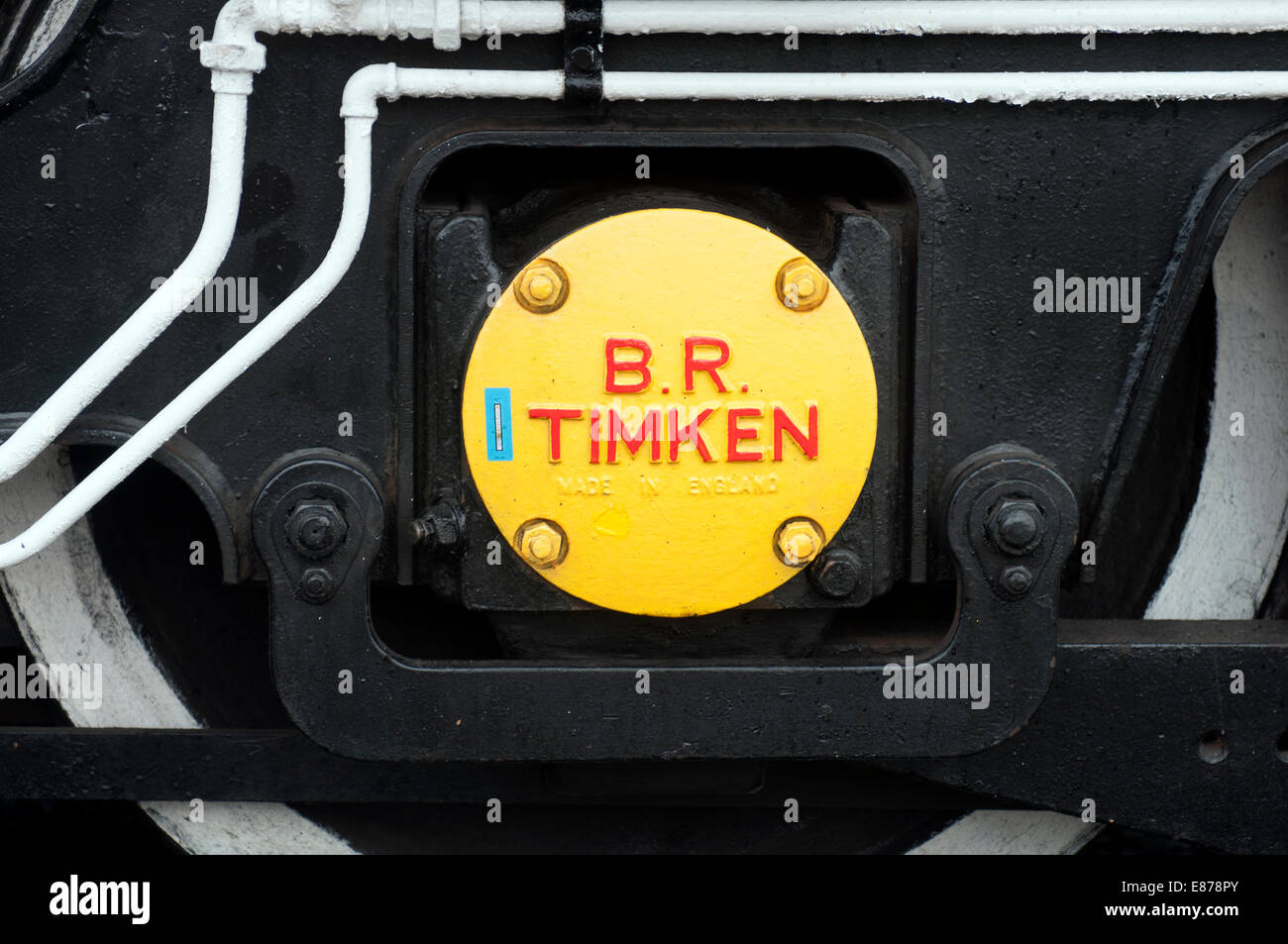 Klasse 20 Diesel Lokomotive Rad auf Severn Valley Railway, Kidderminster, Worcestershire, UK Stockfoto