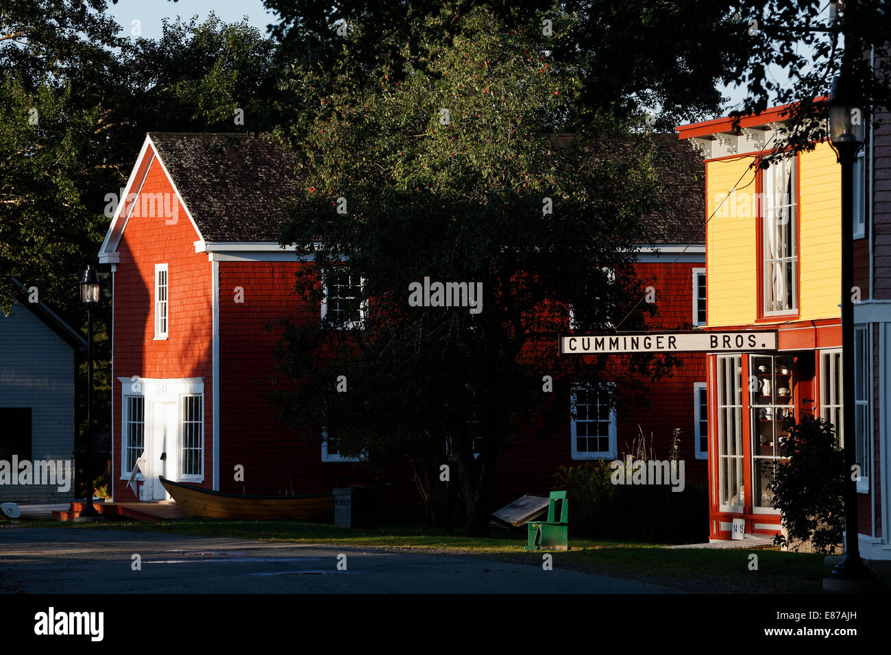 Sherbrooke Village, Nova Scotia, Kanada Stockfoto