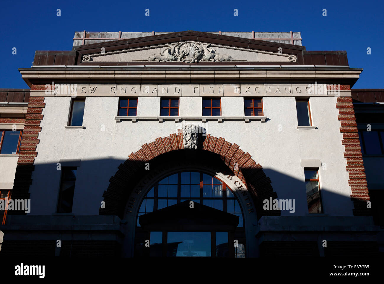 Fisch, Pier, Boston, Massachusetts, USA Stockfoto