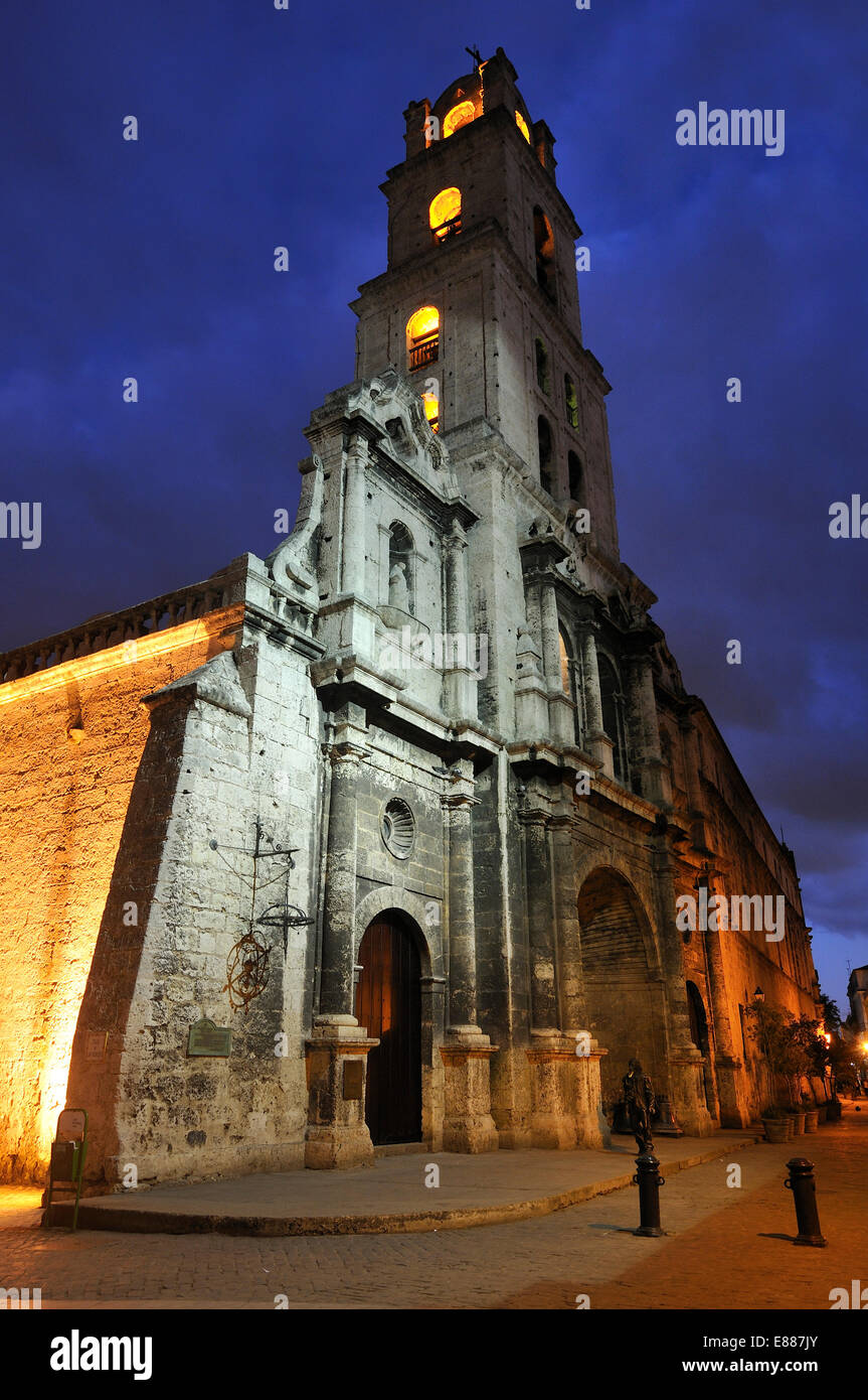 Basilica Menor de San Francisco de Asís Alt-Havanna Kuba Stockfoto