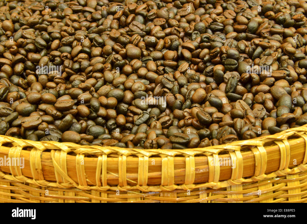 Coffee-bag Stockfoto