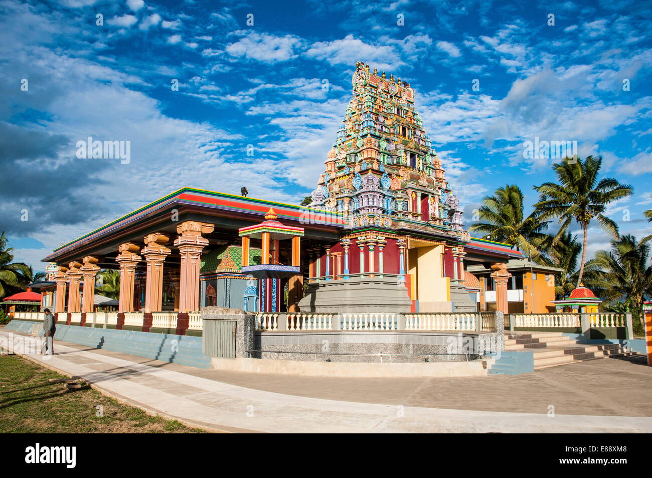 Sri Siva Subramaniya Hindu Tempel, Nadi, Viti Levu, Fidschi-Inseln, Pazifik Stockfoto