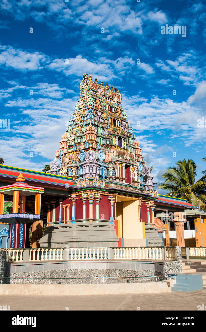Sri Siva Subramaniya Hindu Tempel, Nadi, Viti Levu, Fidschi-Inseln, Pazifik Stockfoto