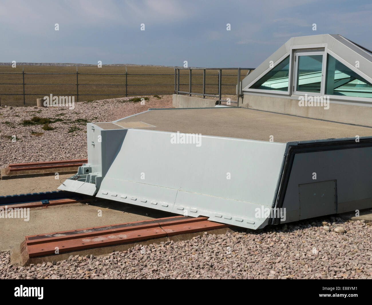 Delta-09 Startrampe für die Minuteman II Rakete, South Dakota, USA Stockfoto