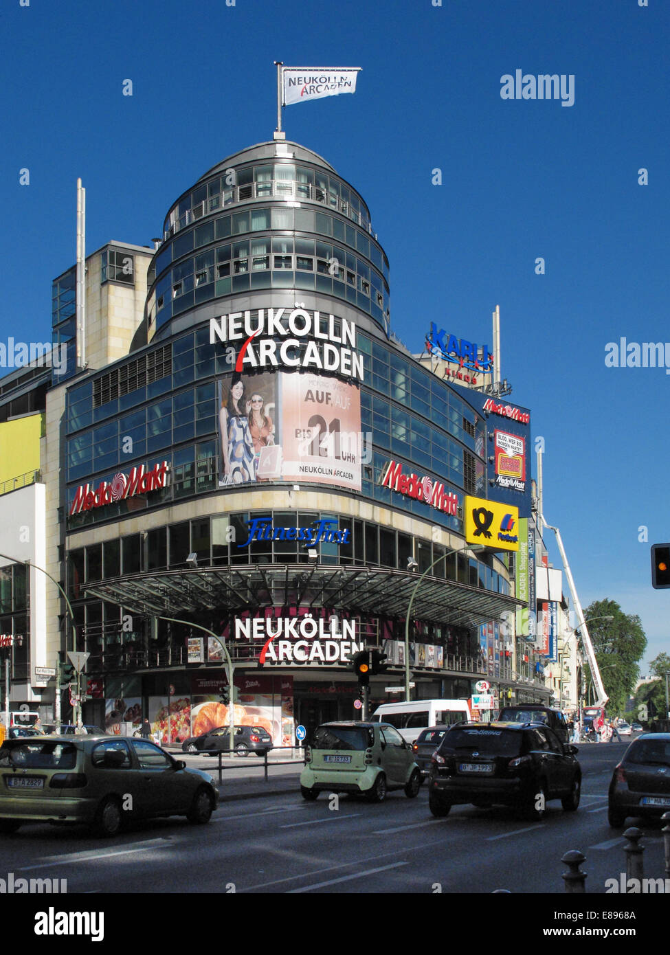 Berlin, Deutschland, das Einkaufszentrum Arkaden Neukölln Stockfoto