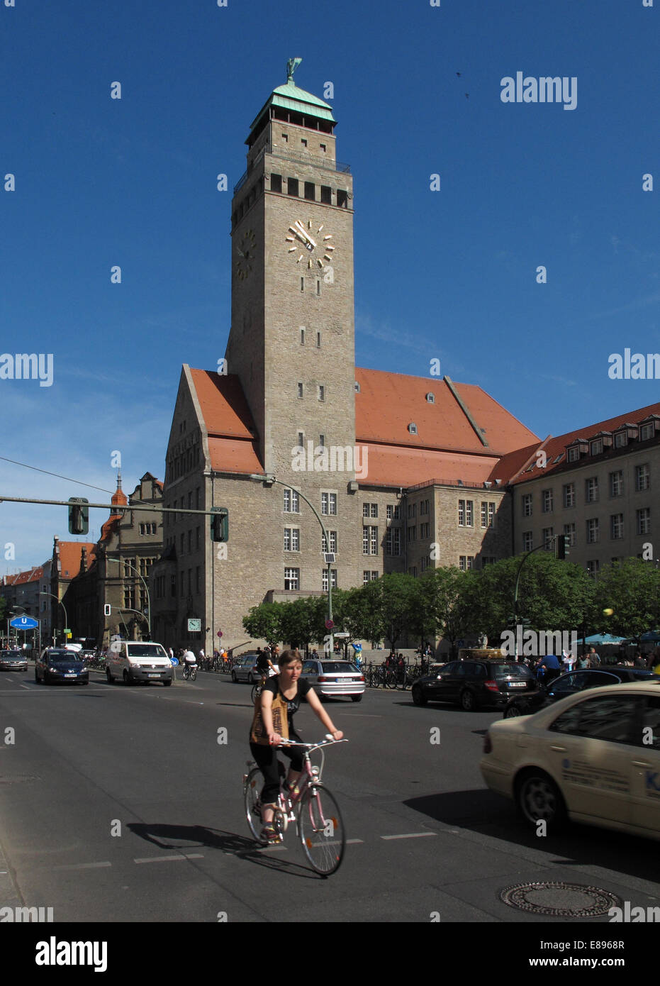 Berlin, Deutschland, Rathaus Neukölln Stockfoto