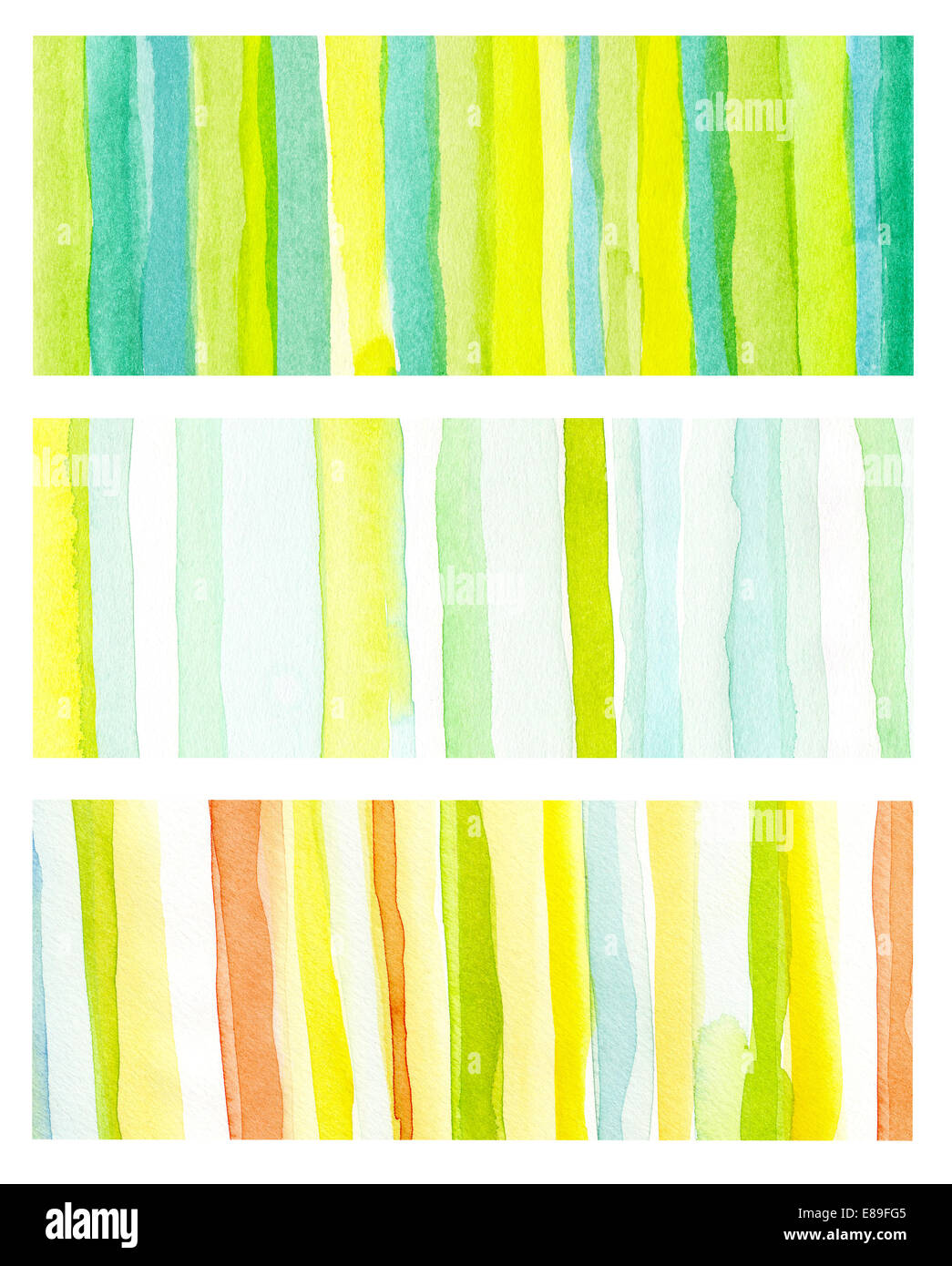 Aquarell Linien Textur Stockfoto