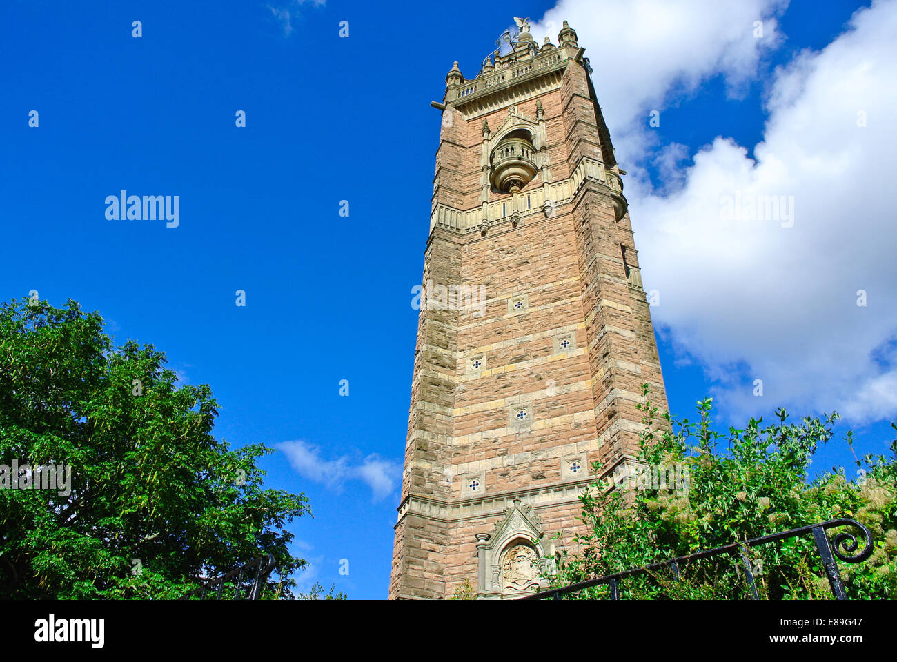 Cabot Tower Brandon Hill Park Bristol Stockfoto