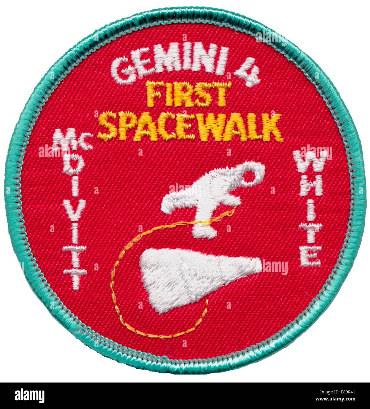 Gemini 4 Mission patch Stockfoto