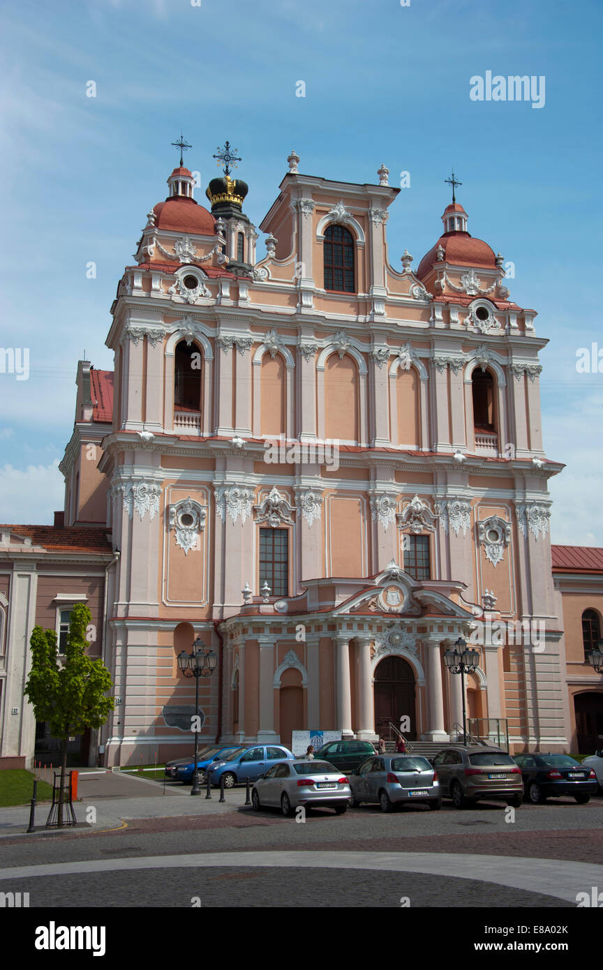 Kirche der St. Kasimir, Vilnius, Litauen, Baltikum Stockfoto