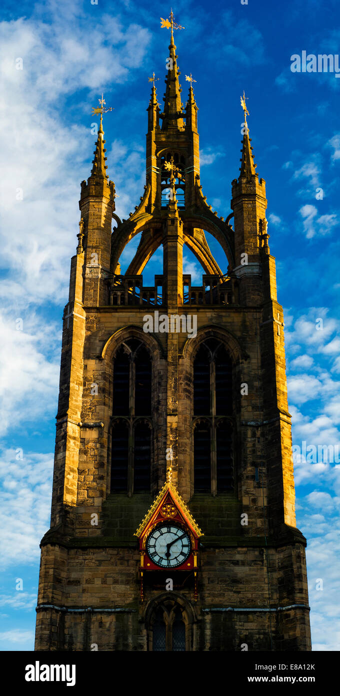 St. Nikolaus Kathedrale Laterne Tower Stockfoto