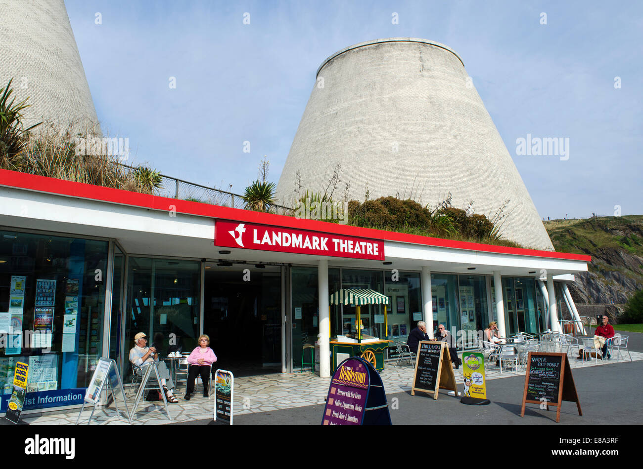 Das Landmark Theatre in Ilfracombe, Devon, UK Stockfoto
