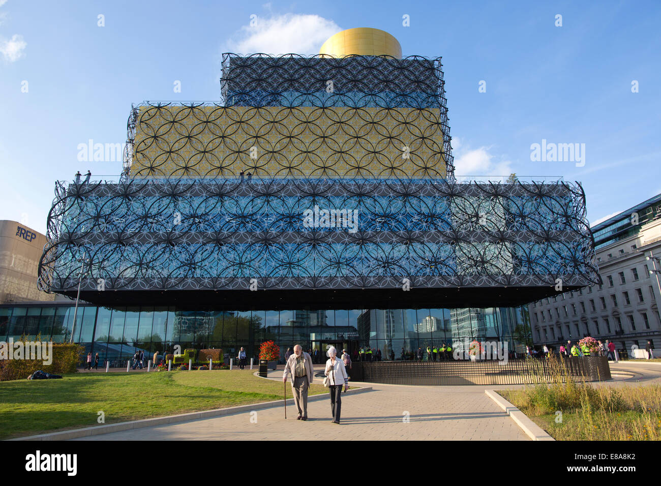 Die neue Library of Birmingham, Centenary Square, Broad Street, Birmingham, England, UK Stockfoto