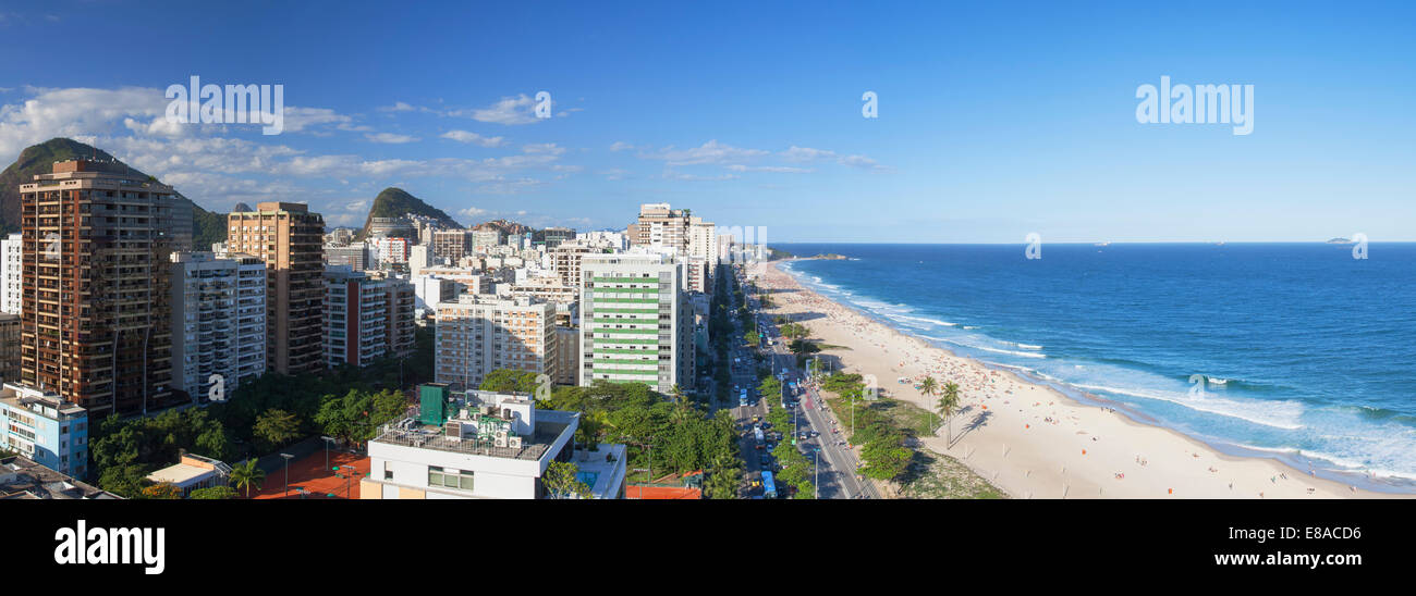 Strand von Ipanema, Rio De Janeiro, Brasilien Stockfoto