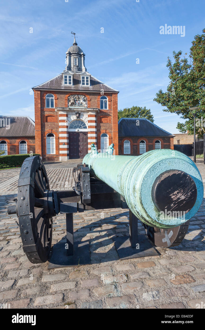 England, London, Woolwich, Royal Messing Gießerei Building Stockfoto