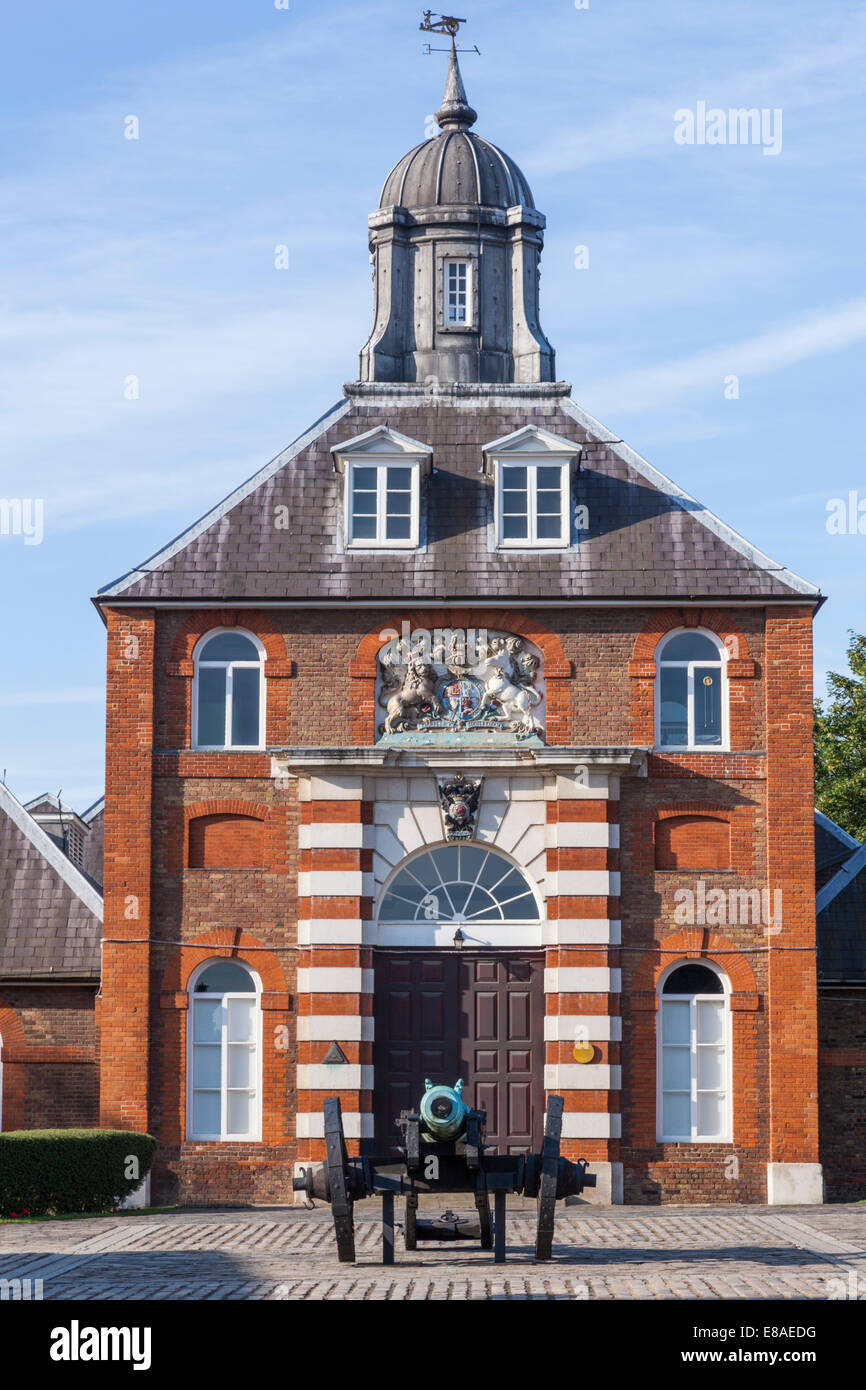 England, London, Woolwich, Royal Messing Gießerei Building Stockfoto