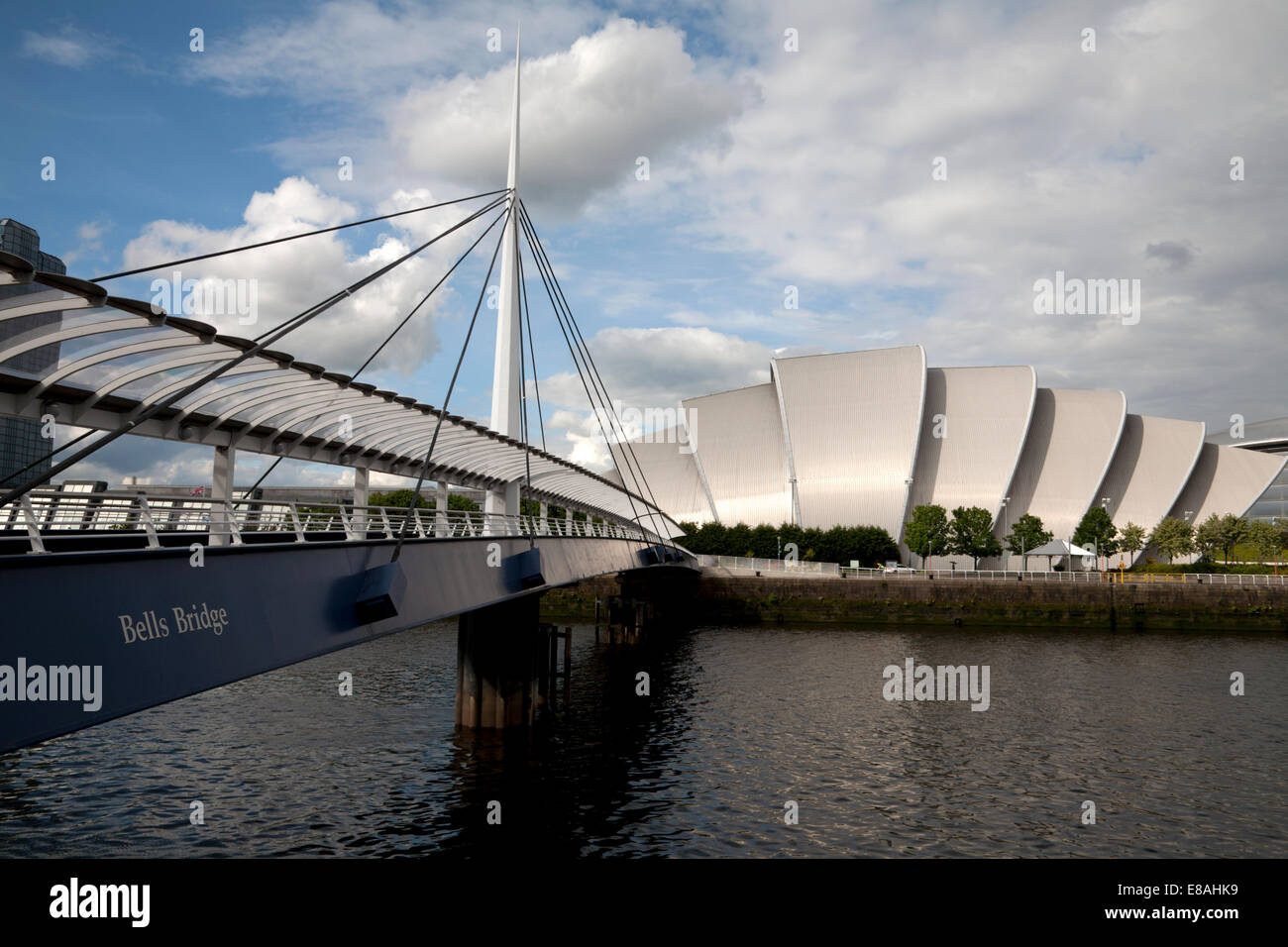 Fluss Clyde Glasgow Schottland Stockfoto