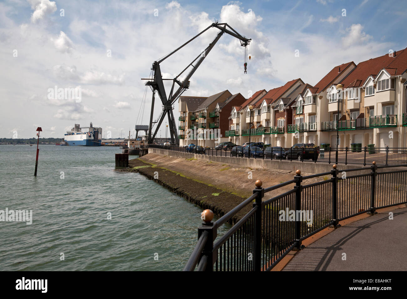 Ocean Village Marina Southampton Hampshire England Stockfoto